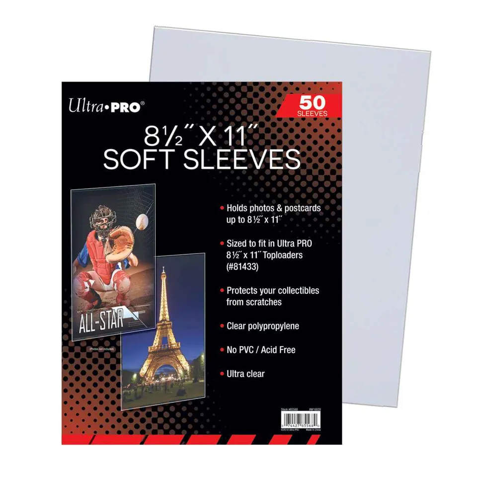 ultra-pro-8-1-2-x-11-soft-sleeves-50ct-f-r-dokumente-und-fotos image 1