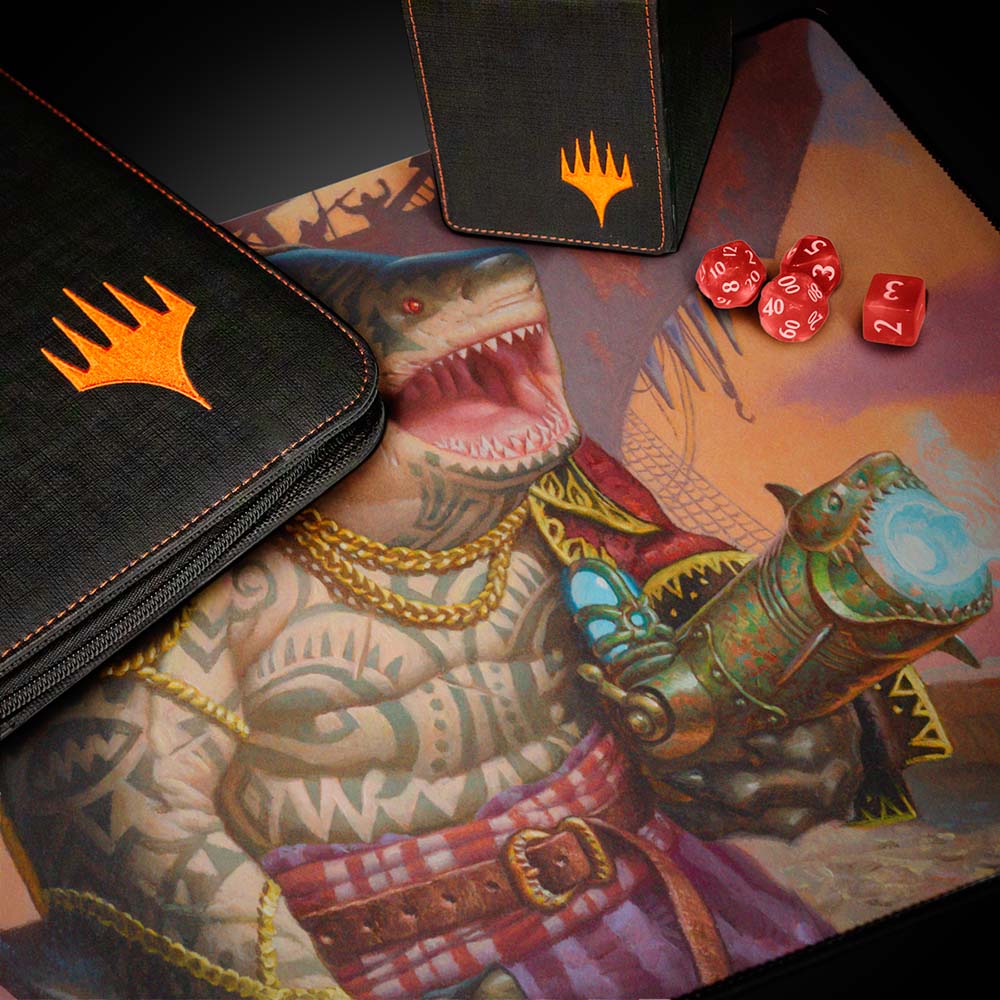 ultra-pro-magic-the-gathering-aetherdrift-captain-howler-playmat image 3
