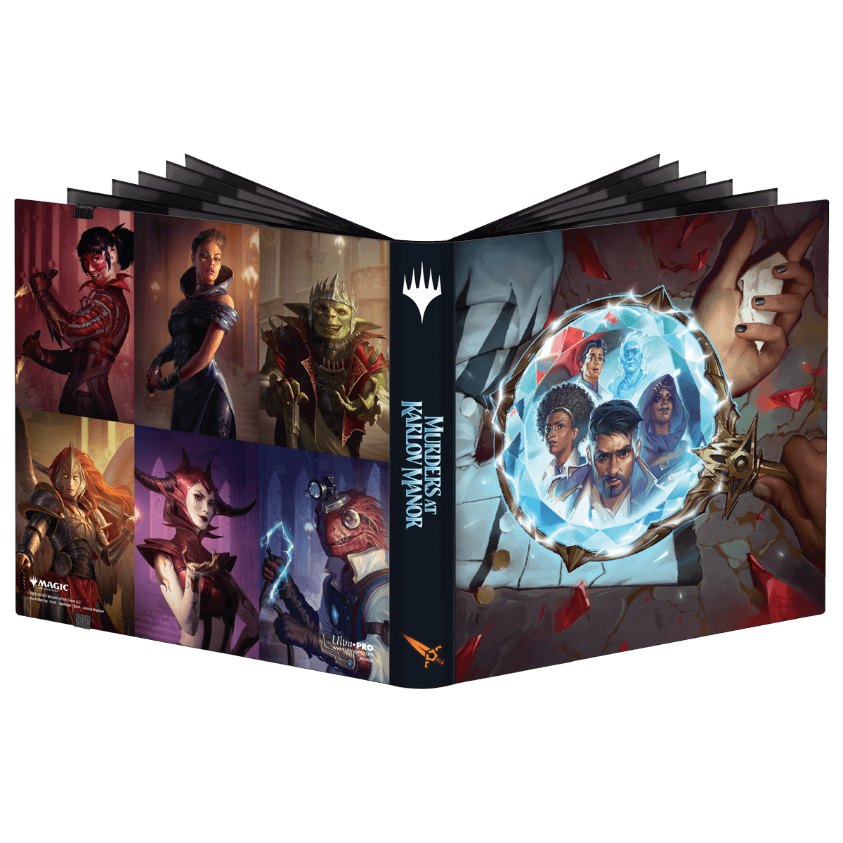 ultra-pro-12-pocket-pro-binder-murders-at-karlov-manor-booster-box-art-f-r-magic image 1