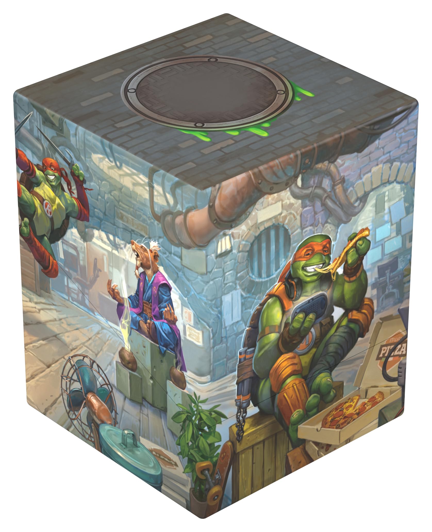 ultimate-guard-rte-boulder-100-mtg-teenage-mutant-ninja-turtles-turtle-lair-deck image 1