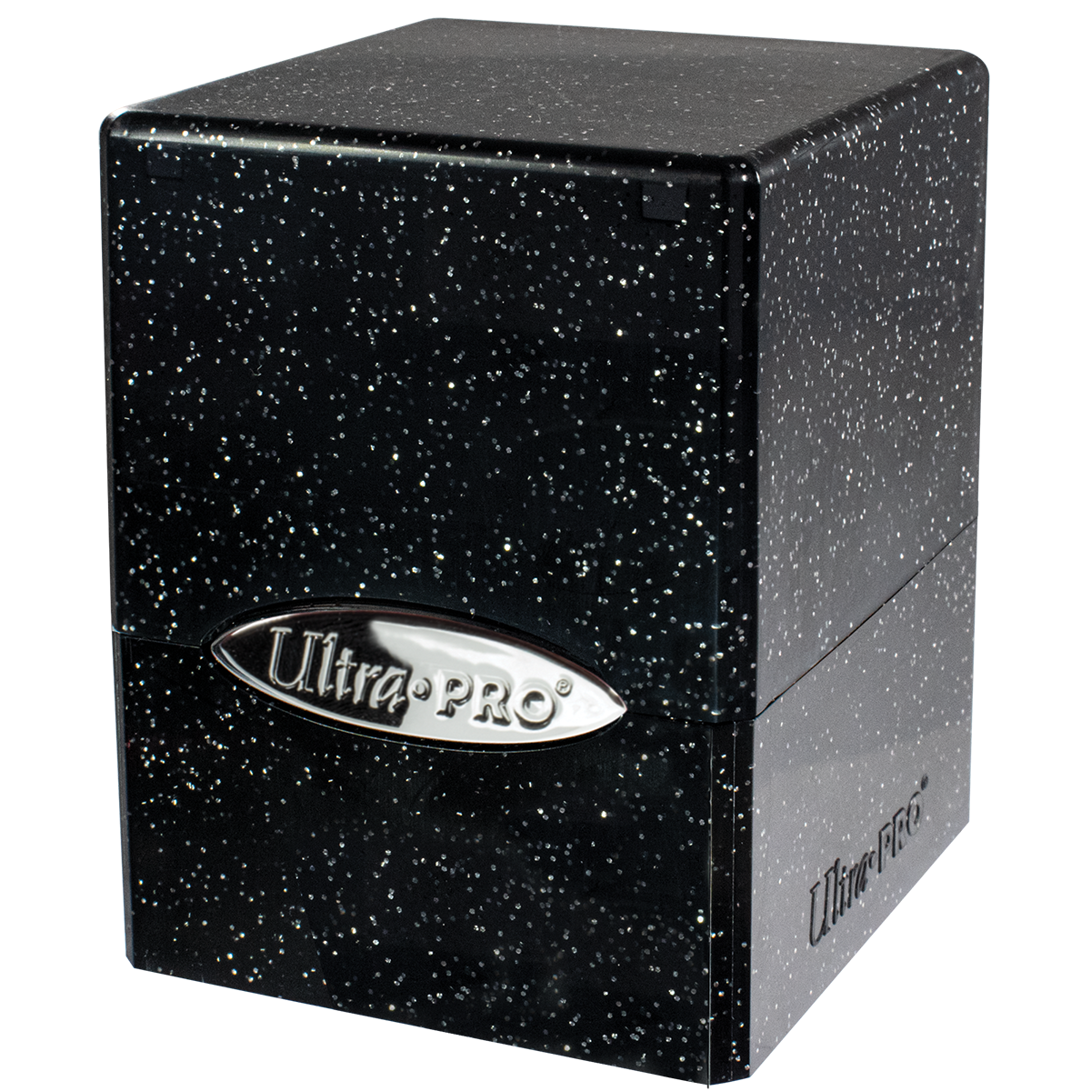 ultra-pro-satin-cube-glitter-black-deck-box-100 image 1