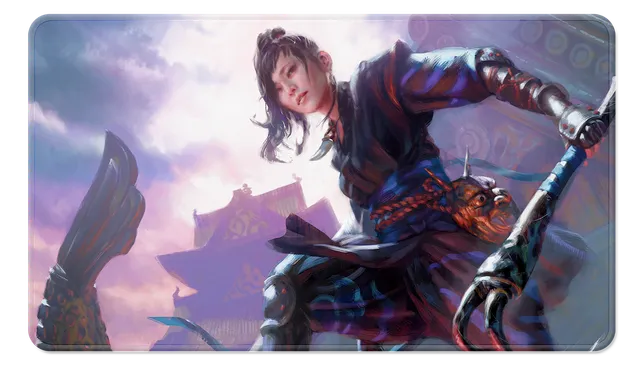 ultra-pro-commander-series-2-yuriko-stitched-playmat-f-r-magic-the-gathering image 1