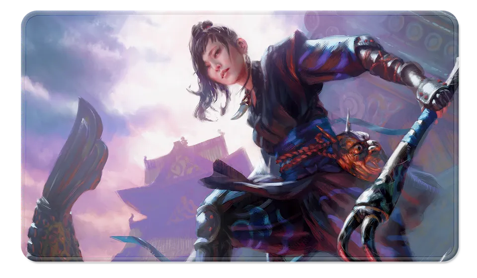 ultra-pro-commander-series-2-yuriko-stitched-playmat-f-r-magic-the-gathering image 1