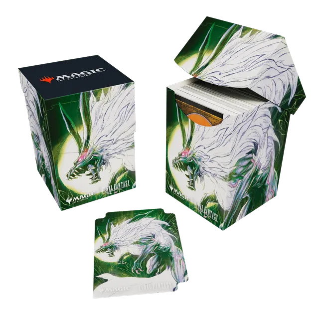 ultra-pro-100-deck-box-magic-the-gathering-final-fantasy-summon-fenrir-f-r-100-k image 1