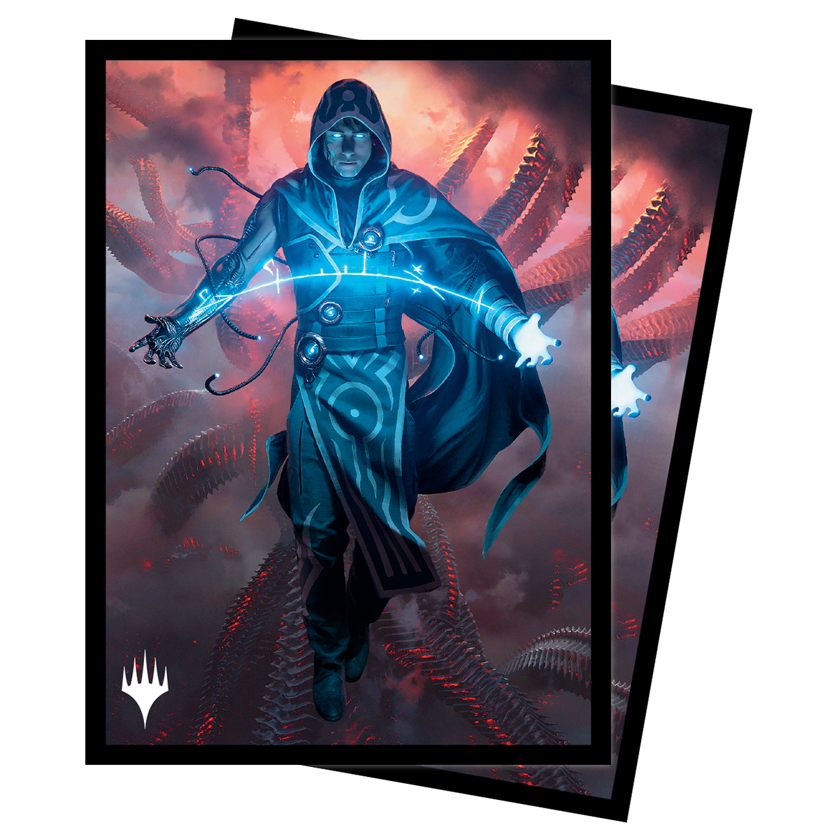 ultra-pro-phyrexia-all-will-be-one-jace-the-perfected-mind-standard-sleeves-100c image 1