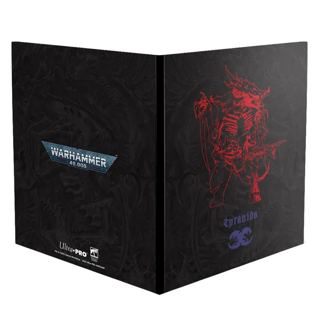 ultra-pro-tyranid-datasheet-folio-f-r-warhammer-40-000 image 1