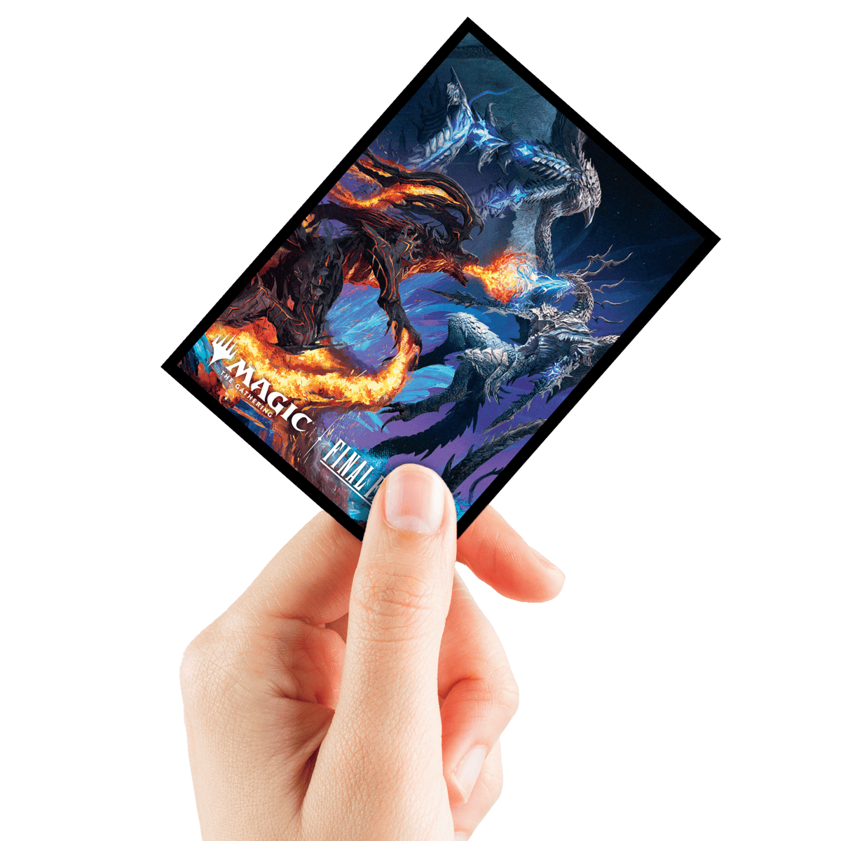 ultra-pro-deck-protector-sleeves-100ct-bahamut-und-ifrit-magic-the-gathering-fin image 2