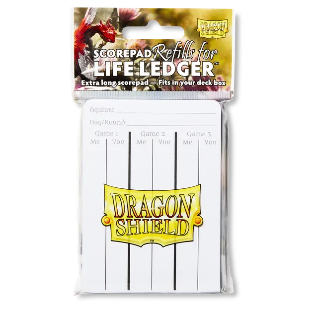 dragon-shield-life-ledger-refills-3x-scorepads-nachf-llpack image 1