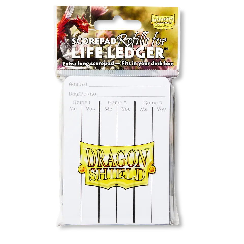 dragon-shield-life-ledger-refills-3x-scorepads-nachf-llpack image 1