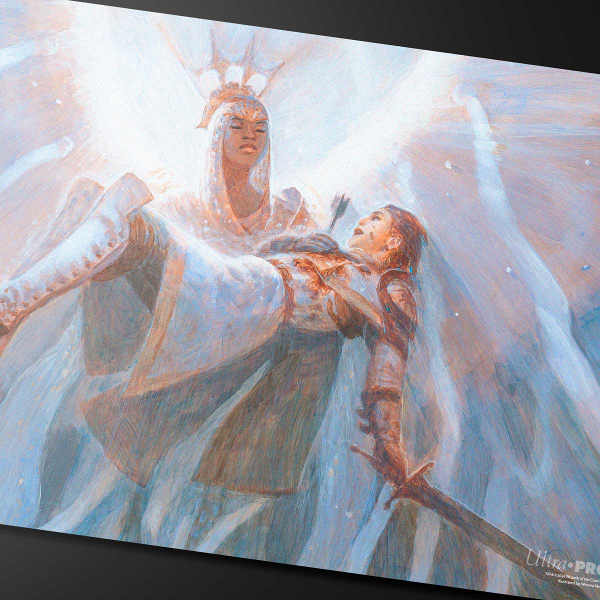ultra-pro-innistrad-remastered-restoration-angel-playmat-f-r-magic-the-gathering image 2