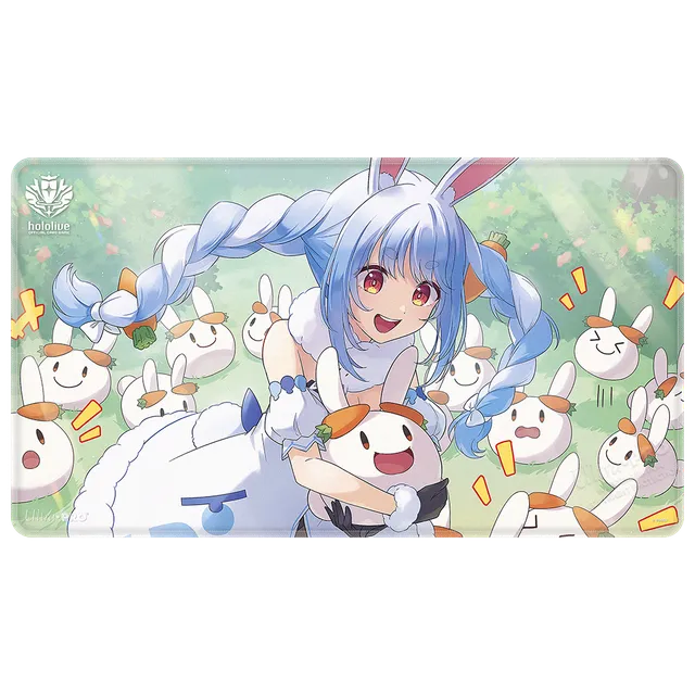 ultra-pro-stitched-playmat-hololive-official-card-game-usada-pekora image 1