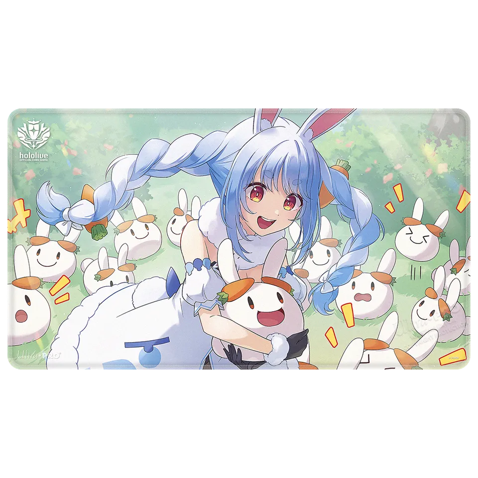 ultra-pro-stitched-playmat-hololive-official-card-game-usada-pekora image 1