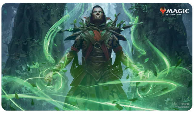 ultra-pro-m21-llanowar-visionary-standard-gaming-playmat-f-r-magic-the-gathering image 1