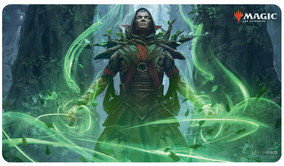 ultra-pro-m21-llanowar-visionary-standard-gaming-playmat-f-r-magic-the-gathering image 1