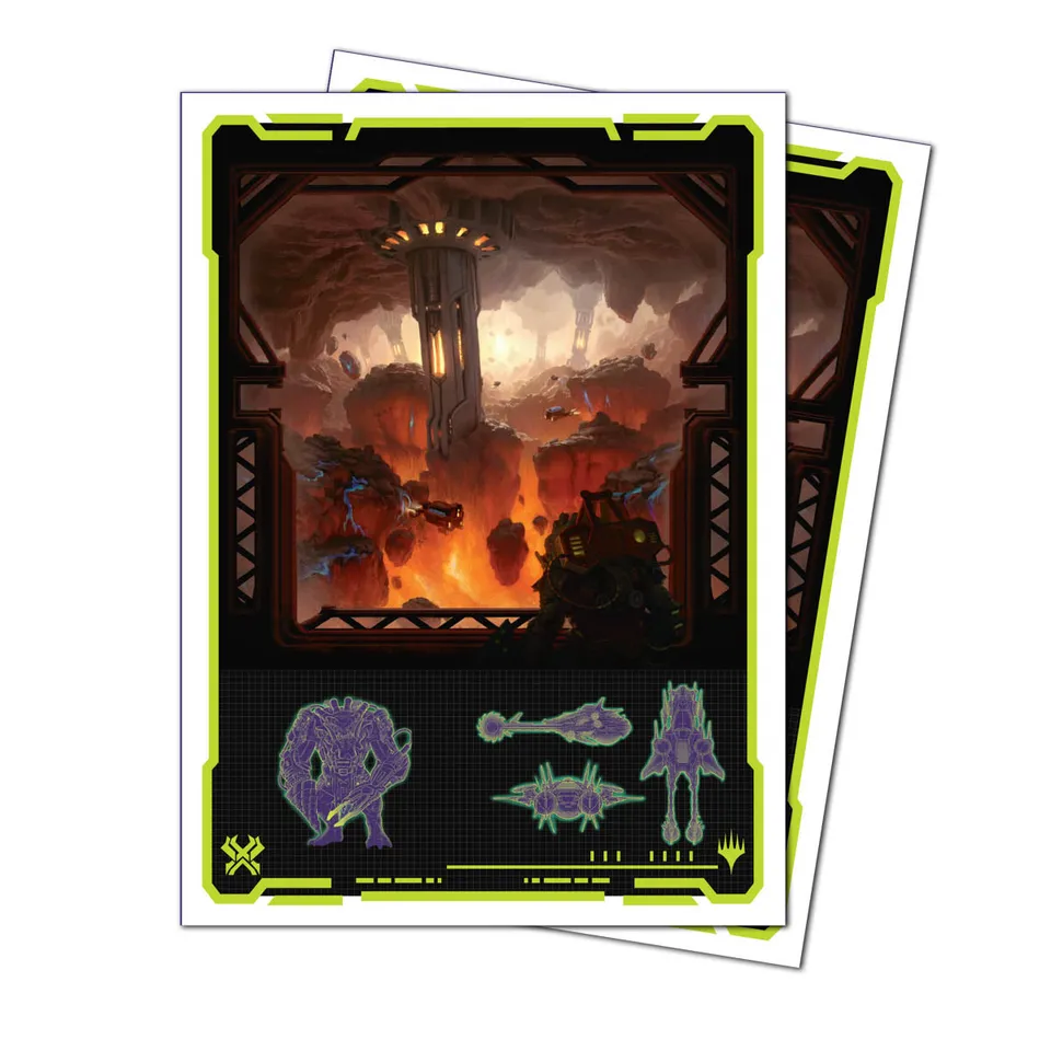 ultra-pro-edge-of-eternities-kavaron-memorial-world-105ct-apex-deck-protector-sl image 1