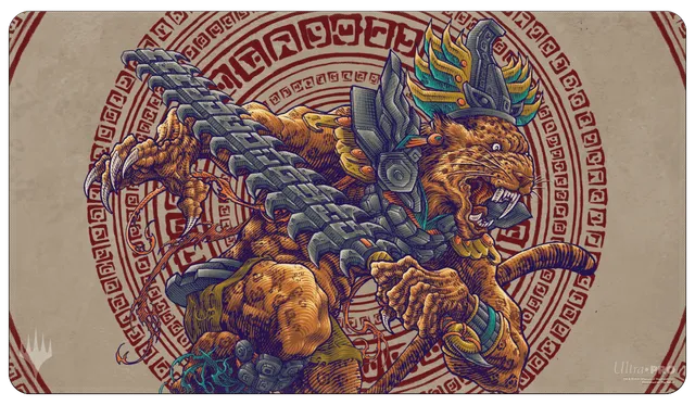 ultra-pro-the-lost-caverns-of-ixalan-sovereign-okinec-ahau-playmat-f-r-magic-the image 1