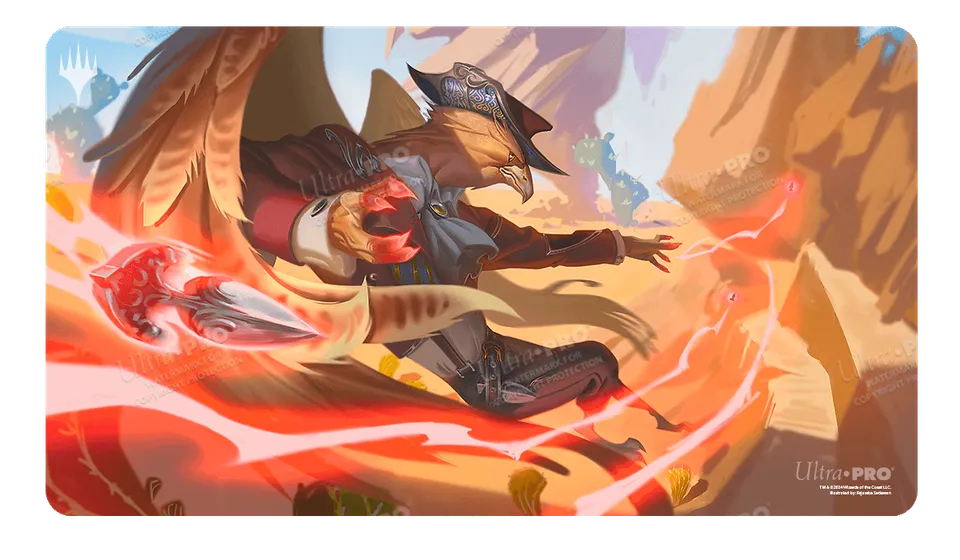 ultra-pro-outlaws-of-thunder-junction-slickshot-show-off-standard-playmat-f-r-ma image 1