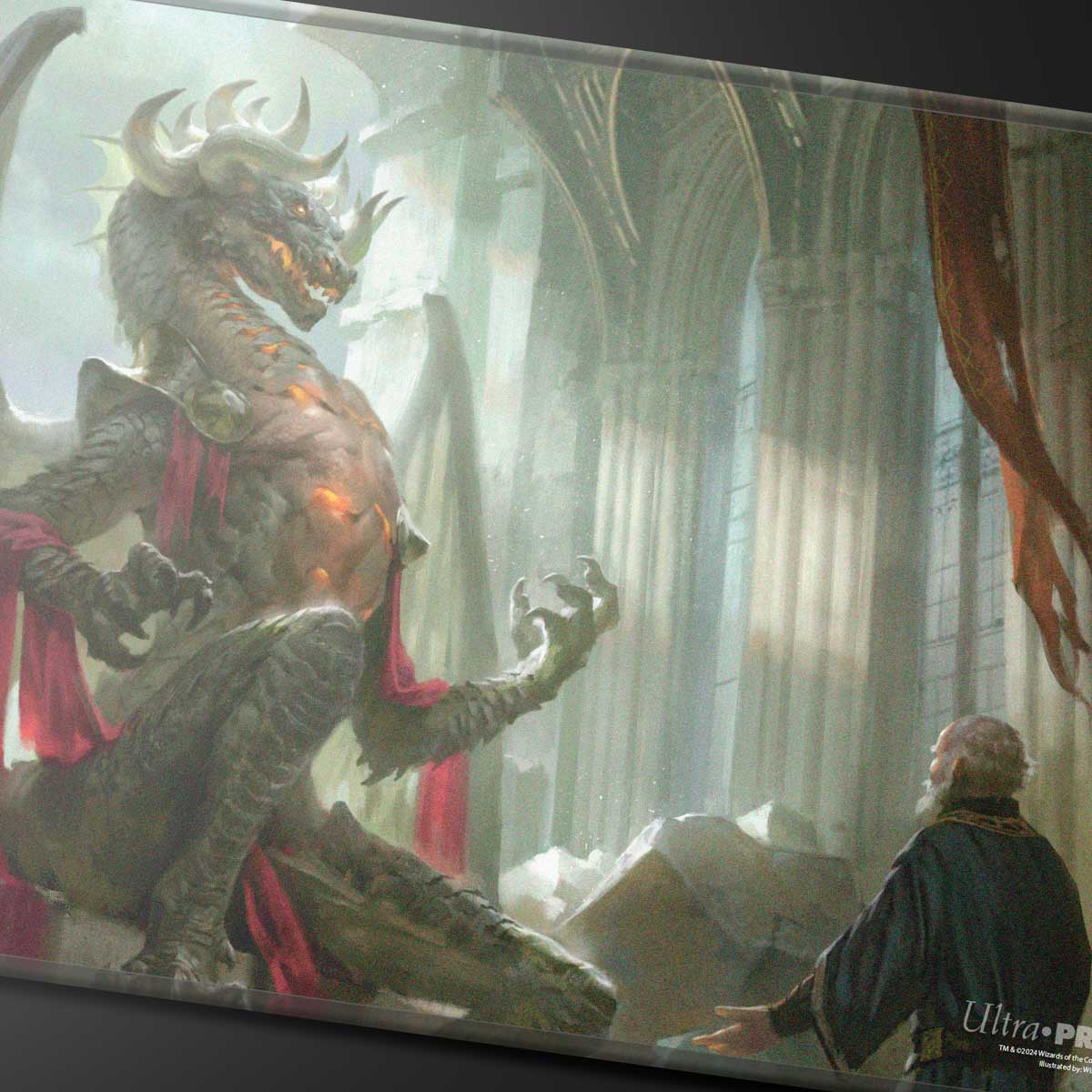 ultra-pro-commander-series-4-shard-korvold-stitched-standard-gaming-playmat-f-r- image 2