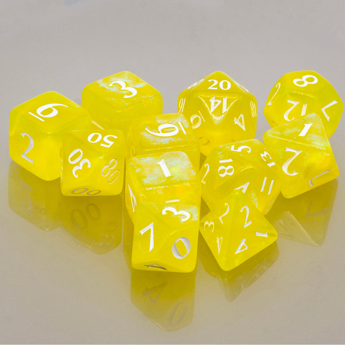 ultra-pro-eclipse-acrylic-rpg-w-rfelset-11-teilig-lemon-yellow-mit-box image 1