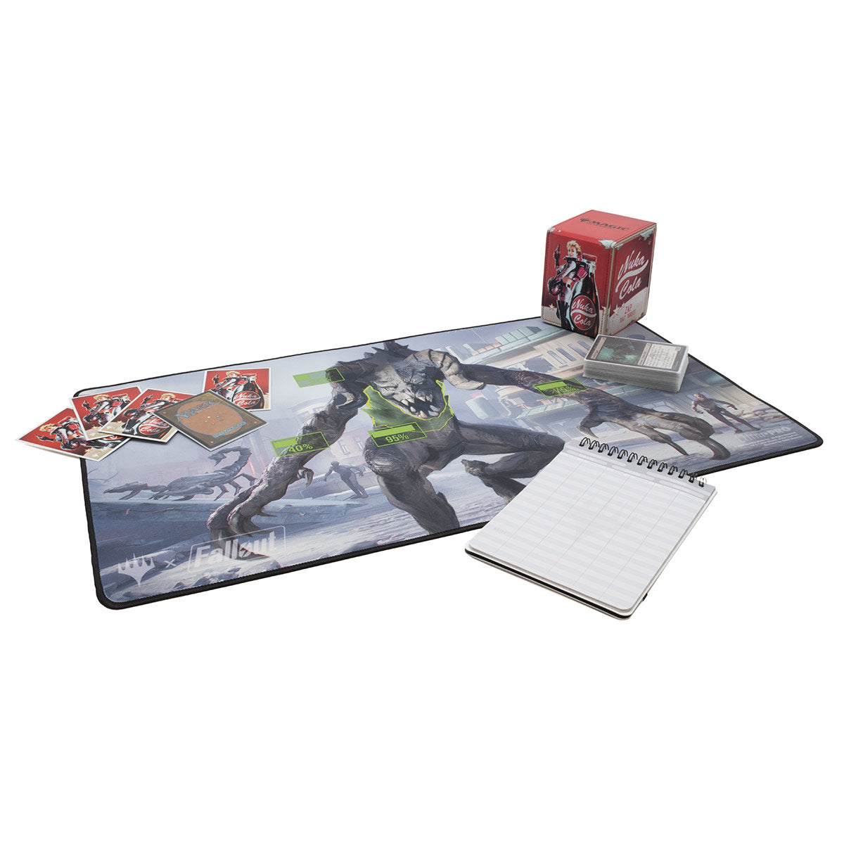 ultra-pro-fallout-v-a-t-s-playmat-black-stitched-standard-gaming-matte-24-x-13-5 image 4