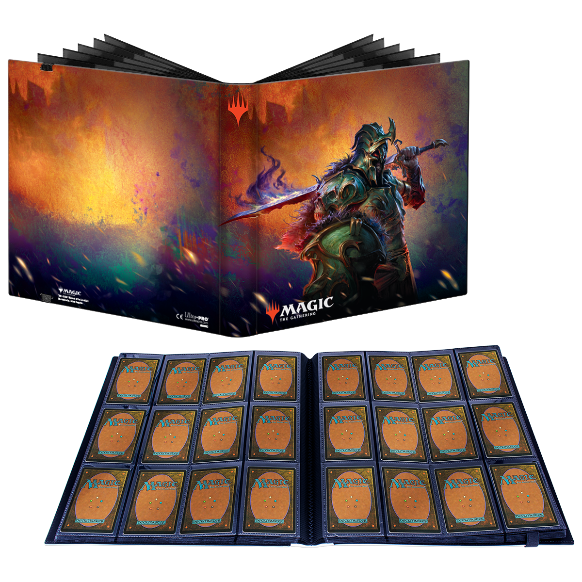 ultra-pro-modern-horizons-2-dakkon-blackblade-12-pocket-pro-binder-album image 2