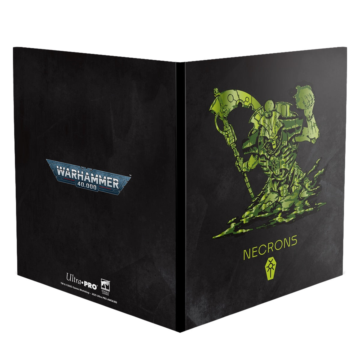 ultra-pro-warhammer-40-000-necrons-datasheet-und-index-card-folio image 1