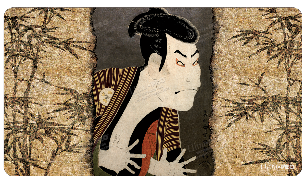 ultra-pro-fine-art-the-actor-standard-gaming-playmat-mousepad-von-toshusai-shara image 1