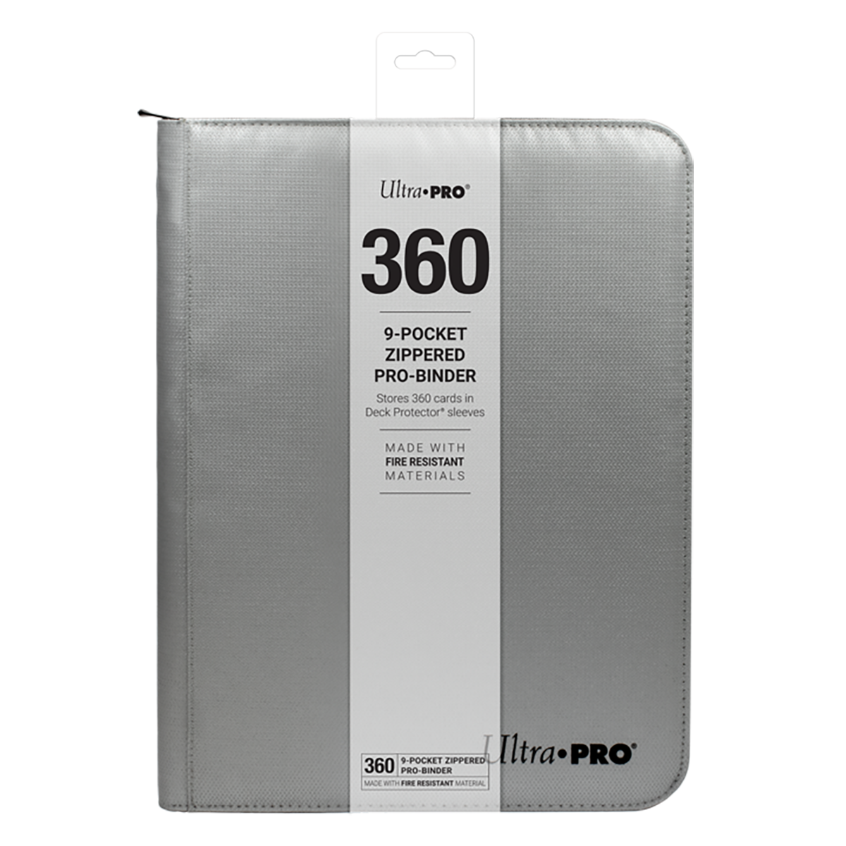 ultra-pro-9-pocket-zippered-pro-binder-silber-mit-feuerfesten-materialien image 7