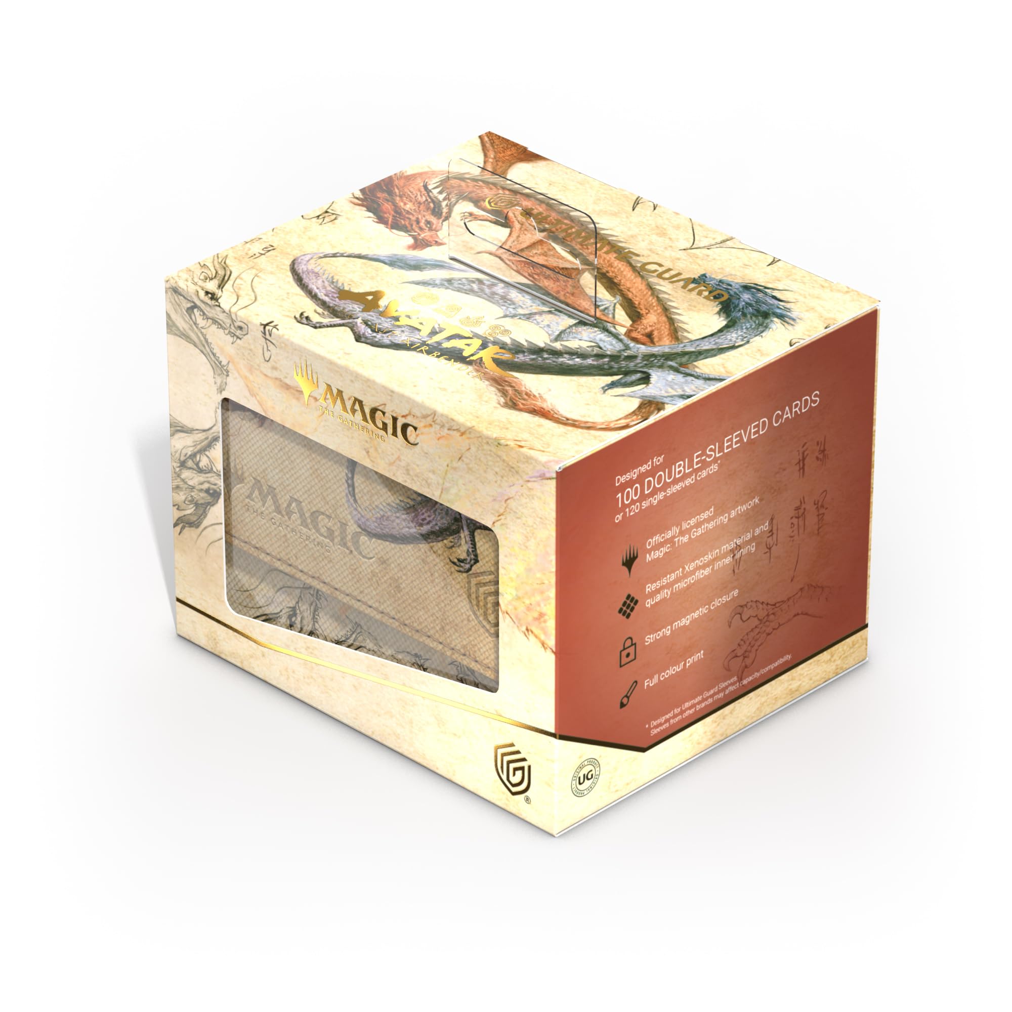 ultimate-guard-sidewinder-100-xenoskin-deckbox-magic-the-gathering-avatar-ran-an image 8