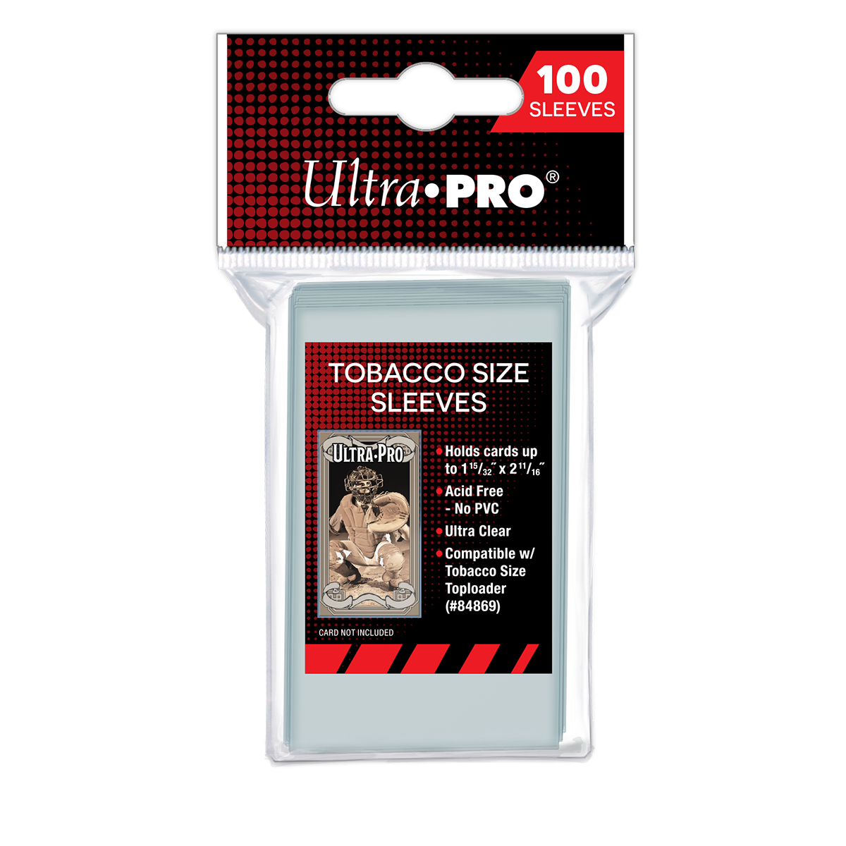 ultra-pro-tobacco-size-sleeves-100ct-kartenh-llen-f-r-tobacco-karten image 1