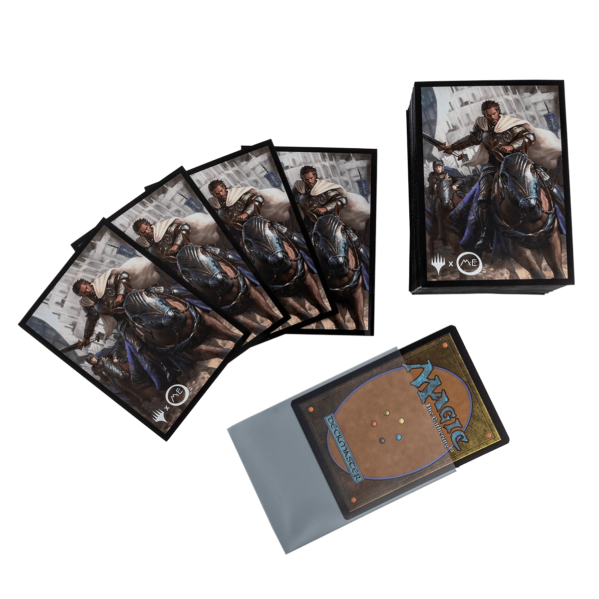 ultra-pro-herr-der-ringe-aragorn-standard-deck-protector-sleeves-100ct-mtg-matt image 2