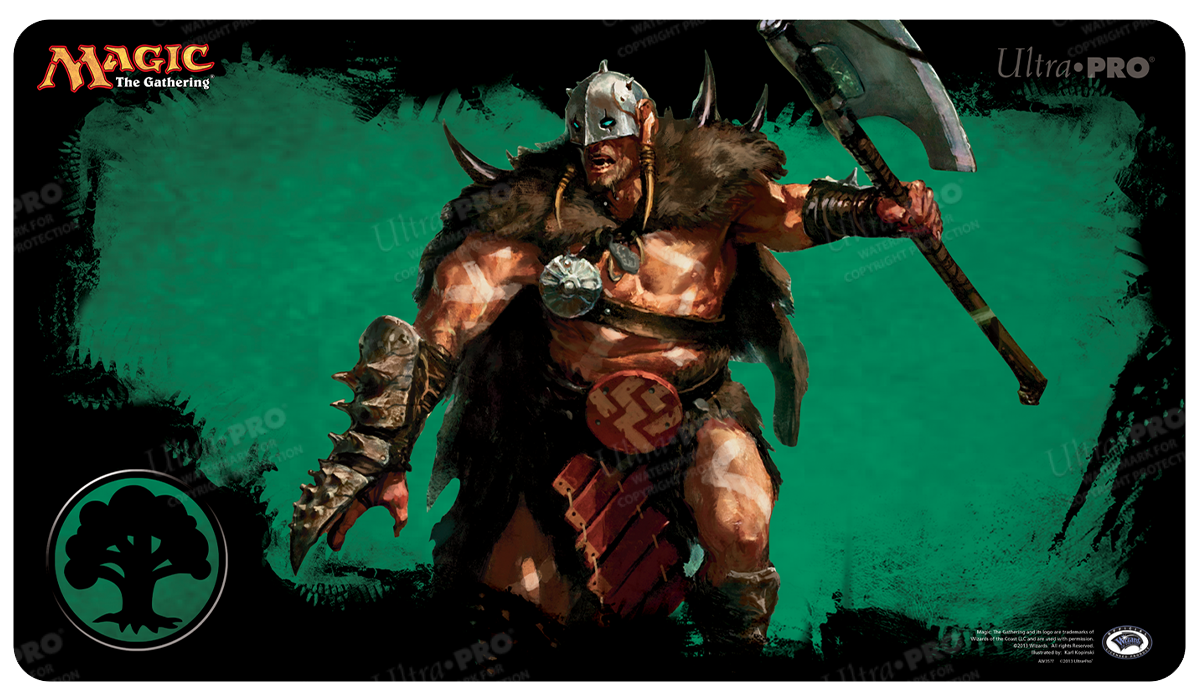 ultra-pro-mana-4-garruk-wildspeaker-standard-playmat-f-r-magic-the-gathering-gr- image 1