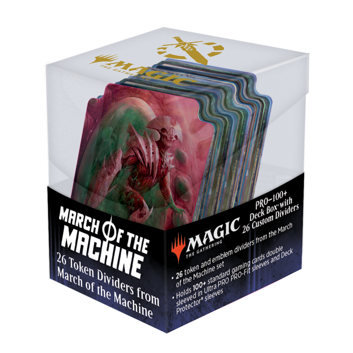 ultra-pro-march-of-the-machine-token-trenner-deck-box-f-r-mtg image 1