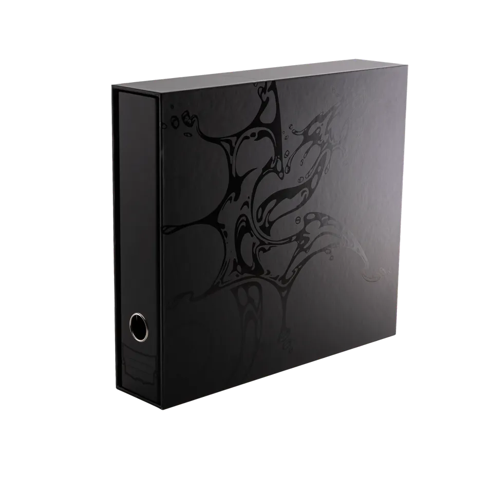 dragon-shield-sanctuary-slipcase-4-ring-binder-black-sammelalbum-mit-schuber image 1