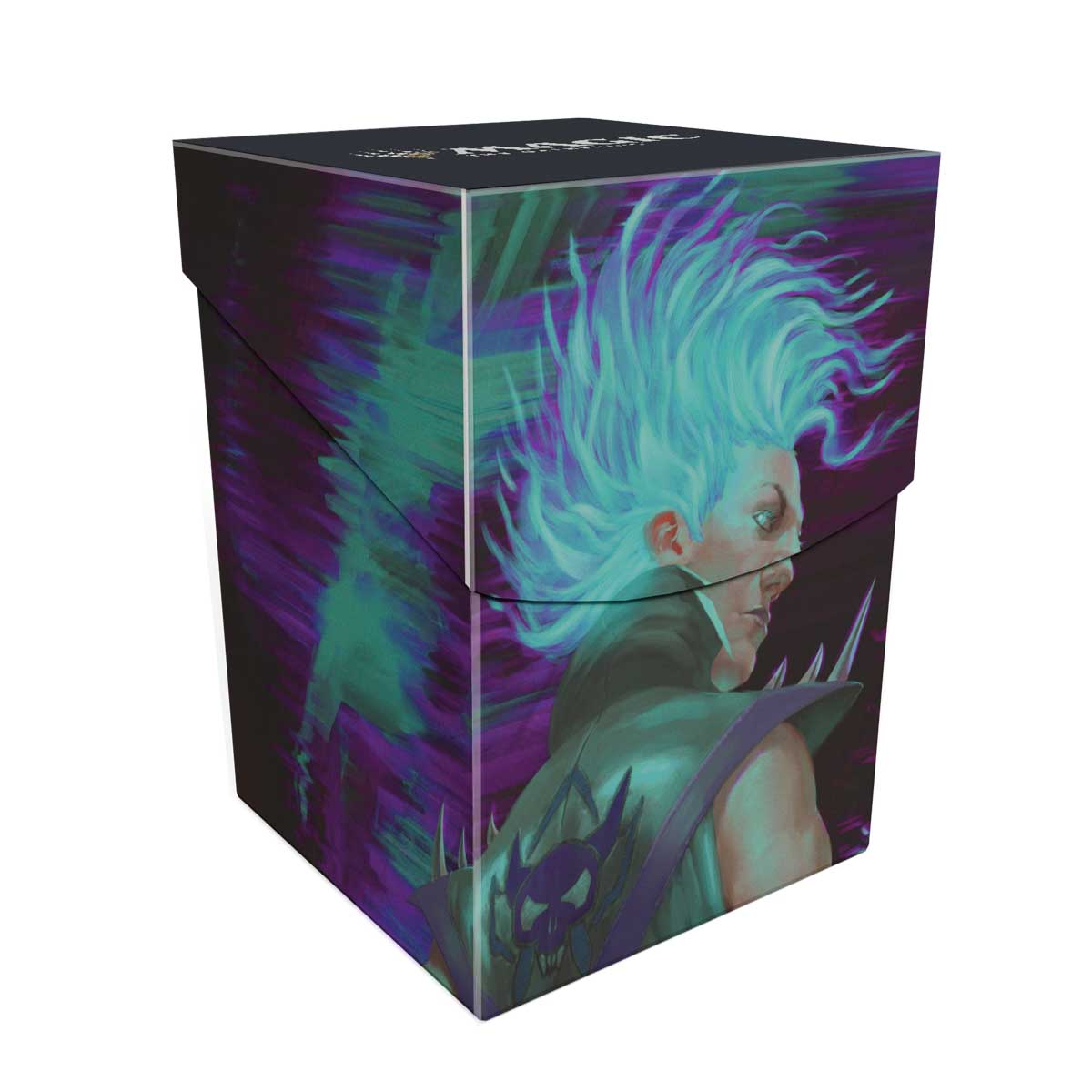 ultra-pro-aetherdrift-winter-cursed-rider-100-deck-box-f-r-magic-the-gathering image 3