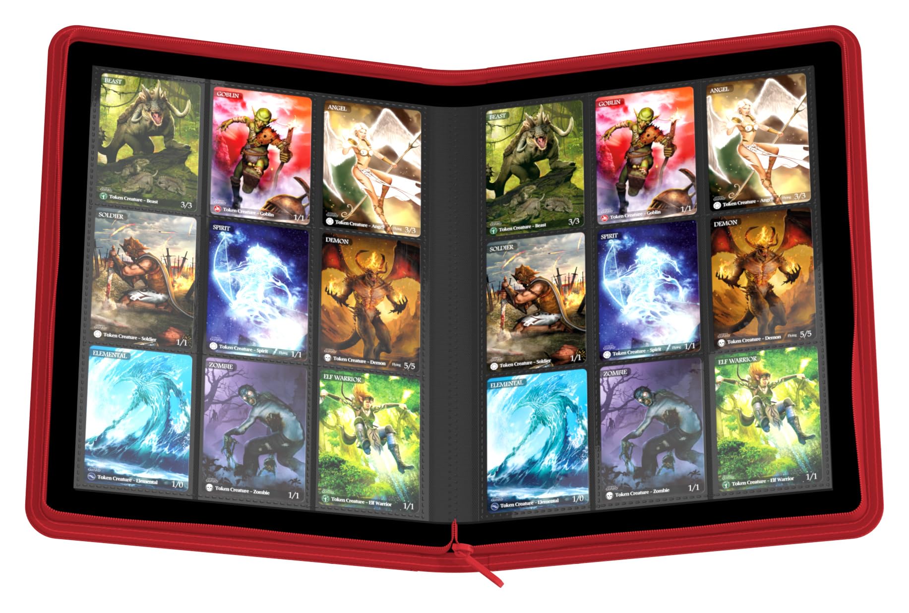 ultimate-guard-zipfolio-360-18-pocket-xenoskin-rot-kartenmappe image 7
