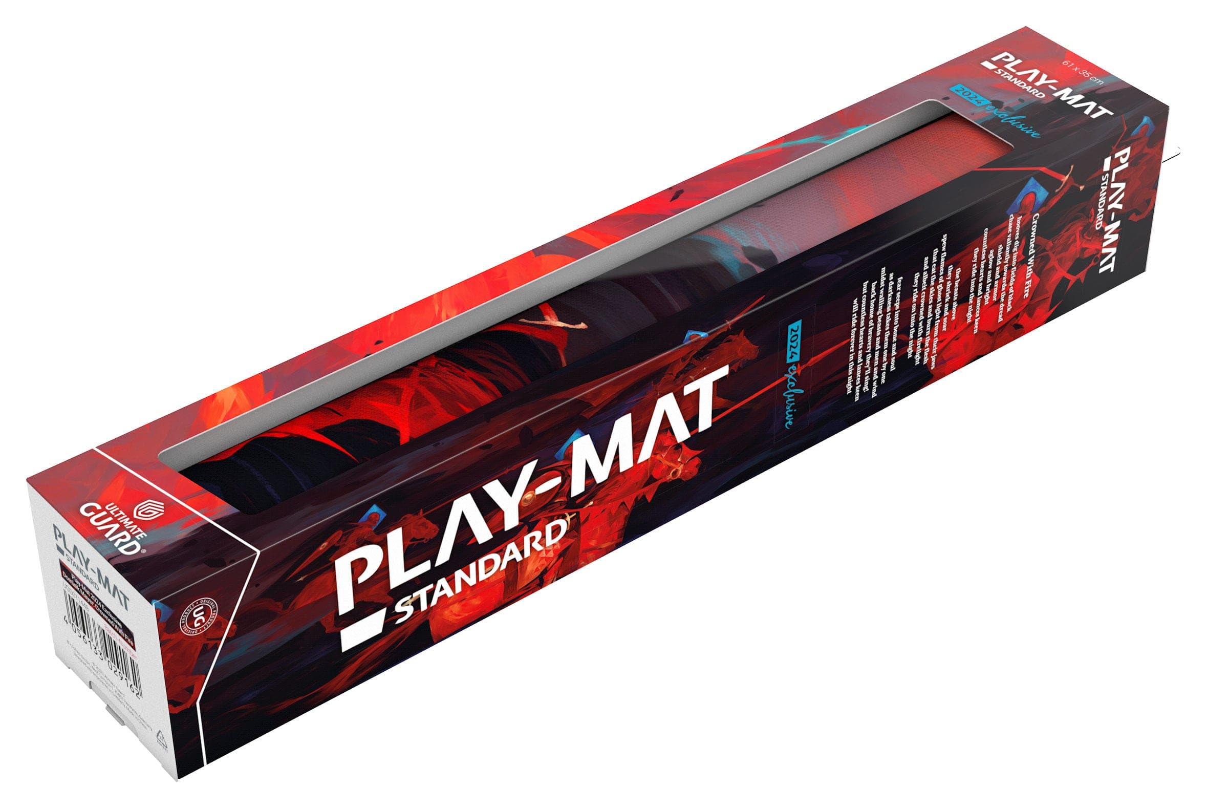 ultimate-guard-play-mat-2024-exclusive-dominik-mayer-crowned-with-fire-spielmatt image 4