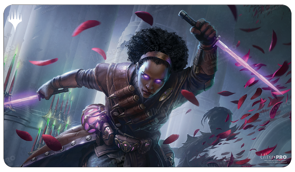 ultra-pro-magic-innistrad-crimson-vow-kaya-geist-hunter-gaming-playmat image 1