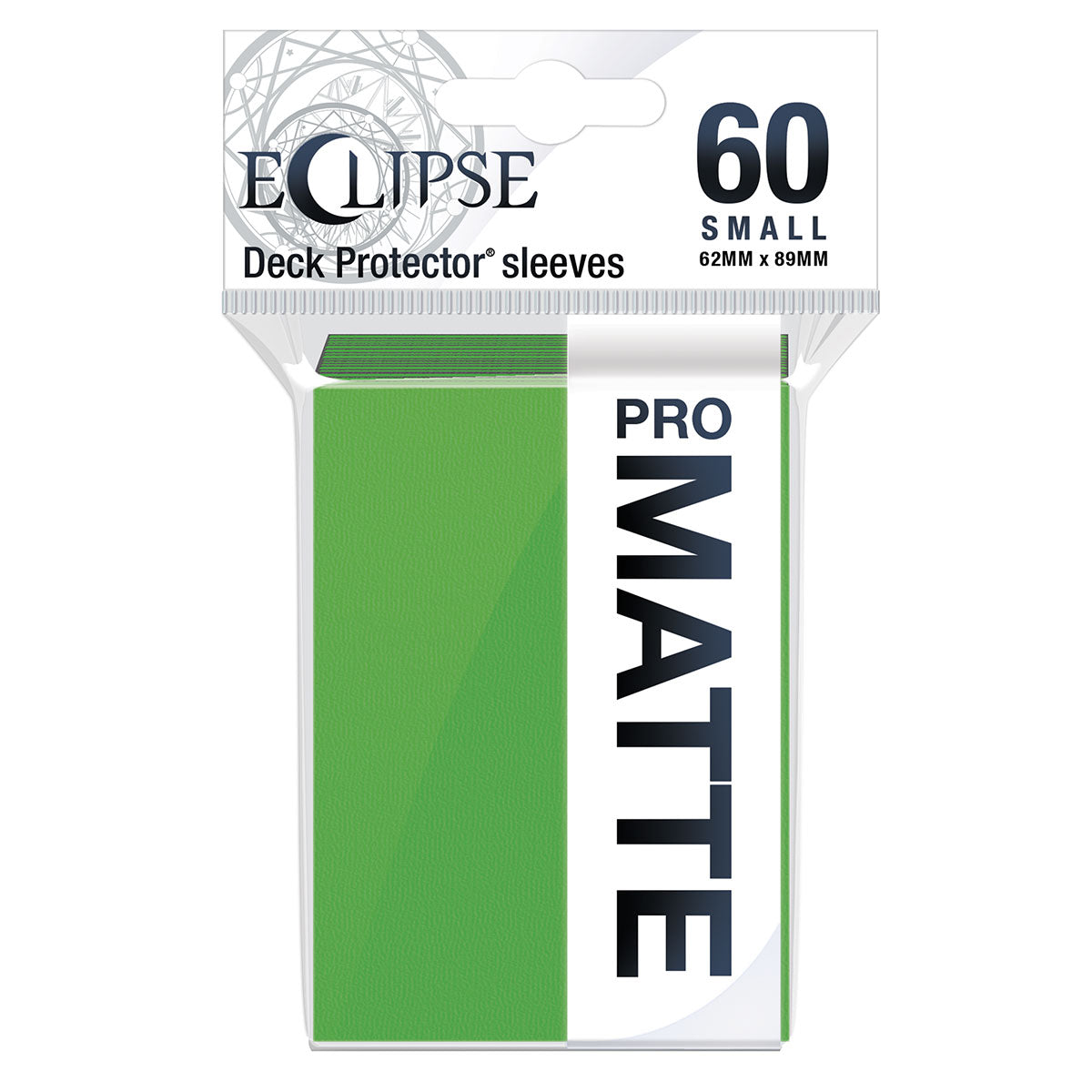 ultra-pro-eclipse-matte-small-deck-protector-h-llen-60-st-ck-lime-green-f-r-yu-g image 1