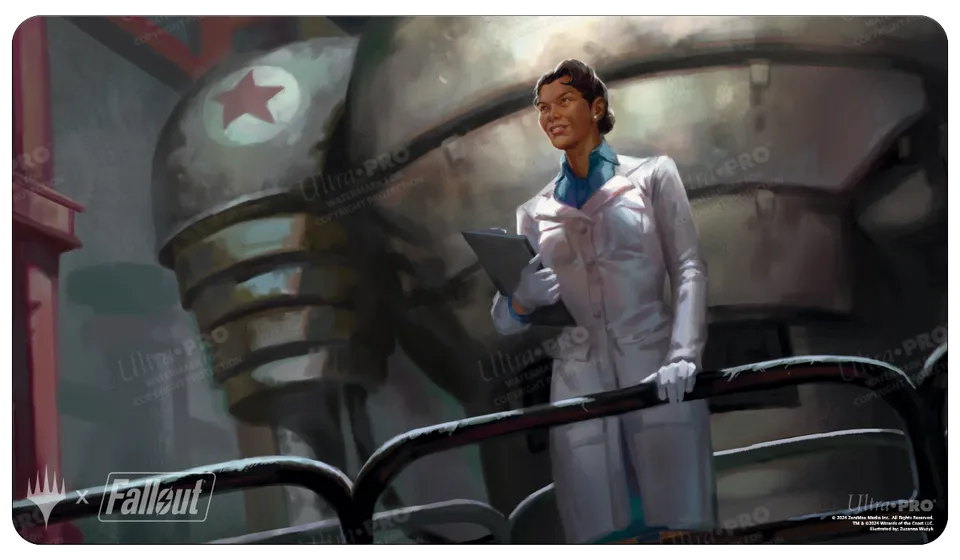 ultra-pro-fallout-dr-madison-li-standard-playmat-f-r-magic-the-gathering image 1