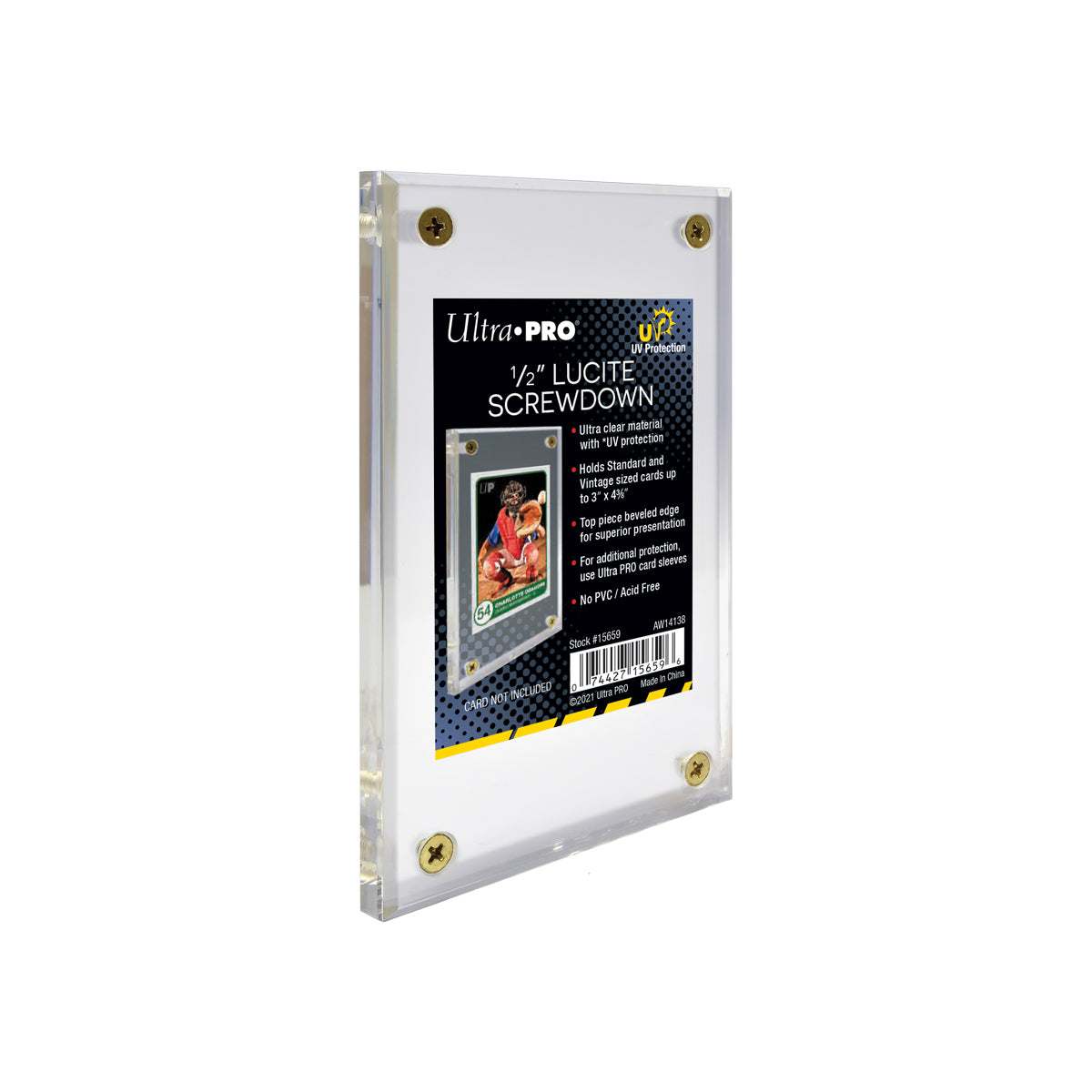 ultra-pro-lucite-uv-1-2-screwdown-kartenhalter-f-r-standardkarten image 2