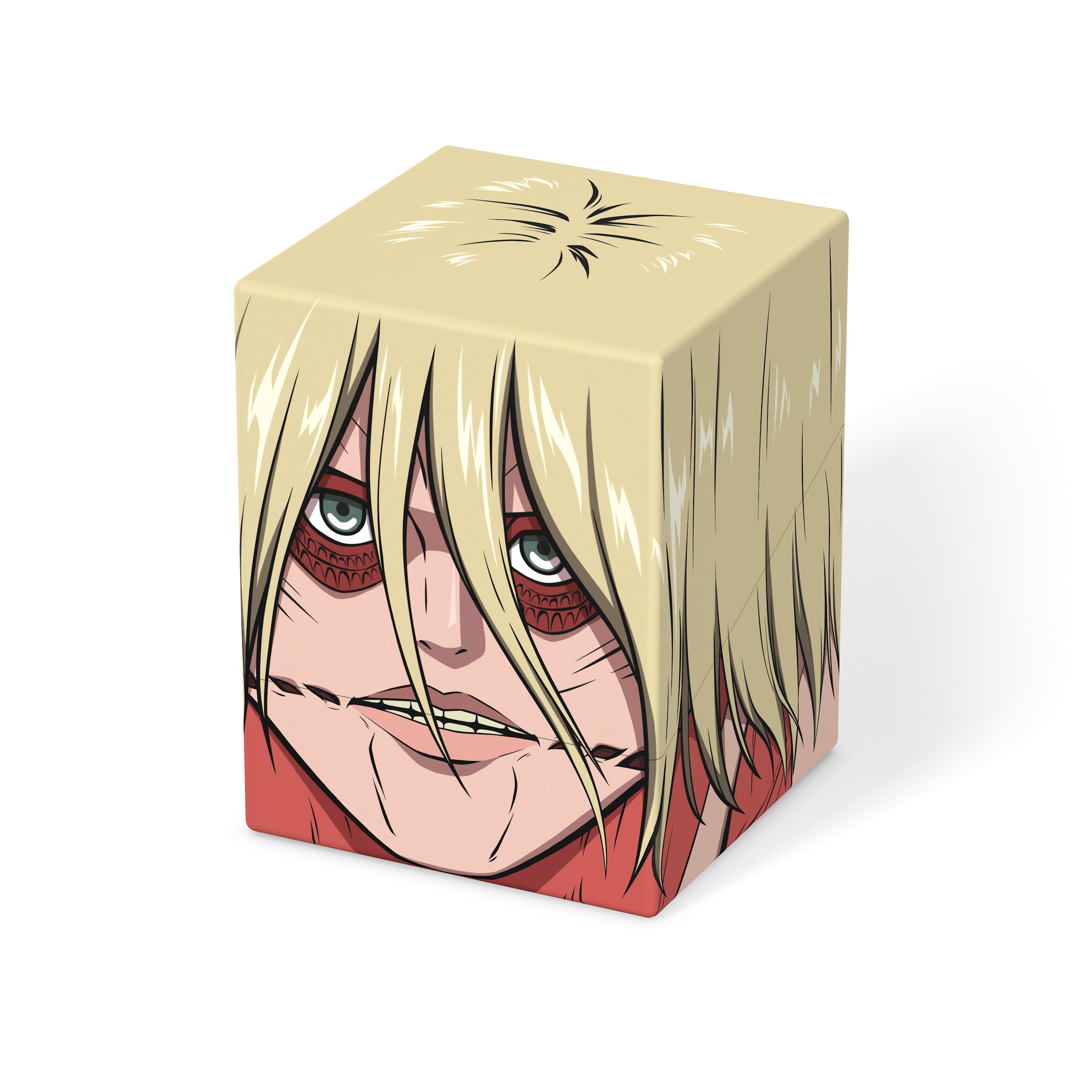 ultimate-guard-squaroes-squaroe-deck-box-100-attack-on-titan-aot008-female-titan image 2