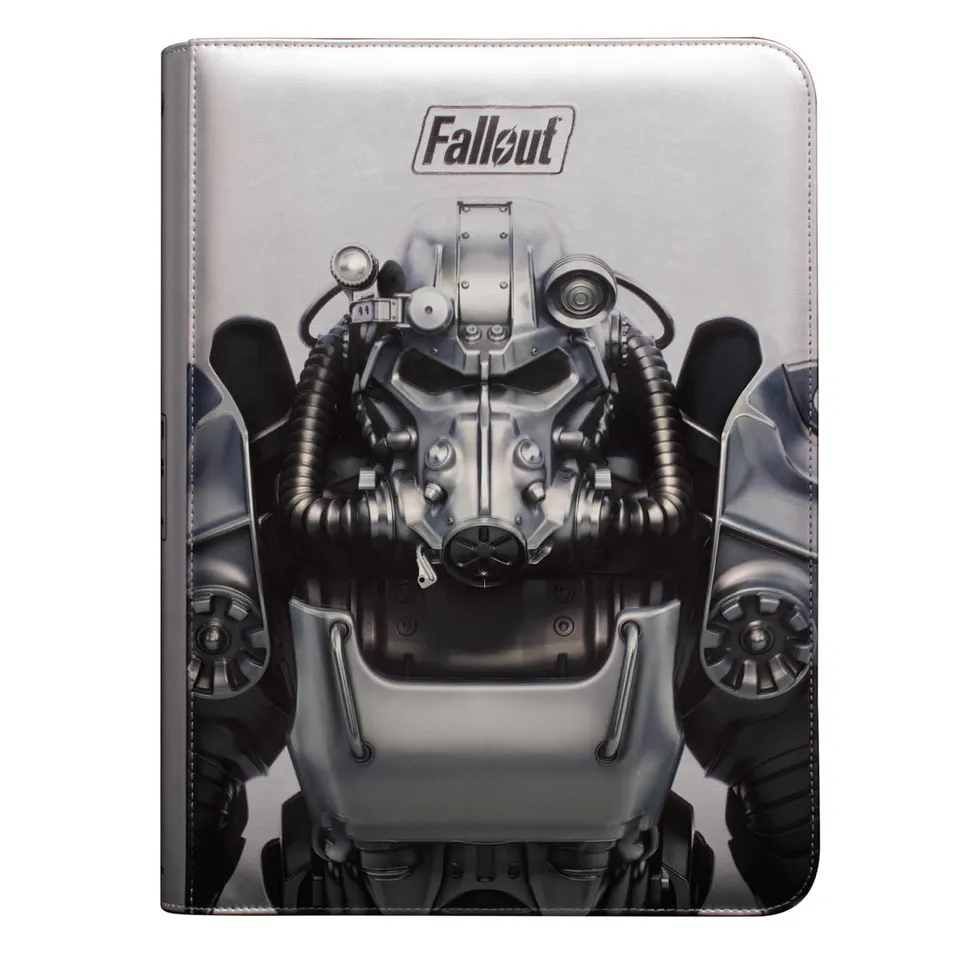 ultra-pro-pro-binder-9-pocket-zippered-f-r-fallout-brotherhood-of-steel image 1