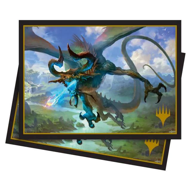 ultra-pro-elder-dragons-nicol-bolas-the-ravager-deck-protector-sleeves-100ct-kar image 1
