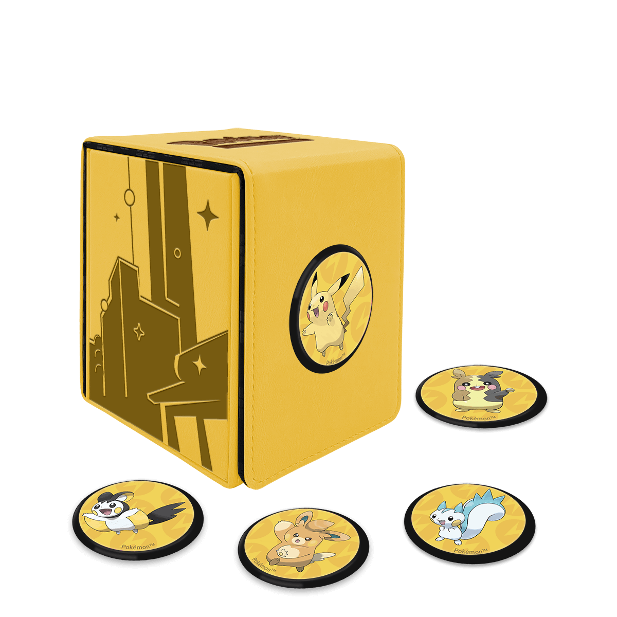 ultra-pro-gallery-series-shimmering-skyline-alcove-click-deck-box-f-r-pok-mon image 1