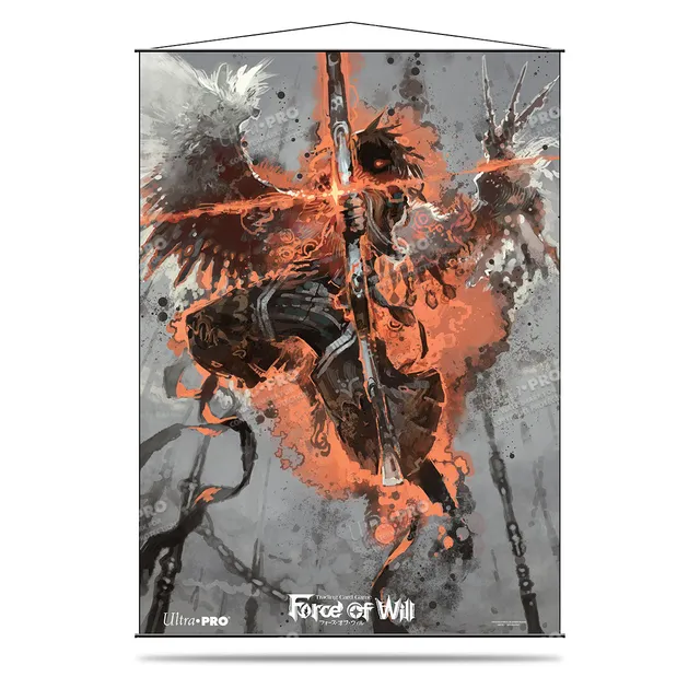 ultra-pro-dark-arla-the-shadow-wing-wandrolle-wall-scroll-f-r-force-of-will image 1