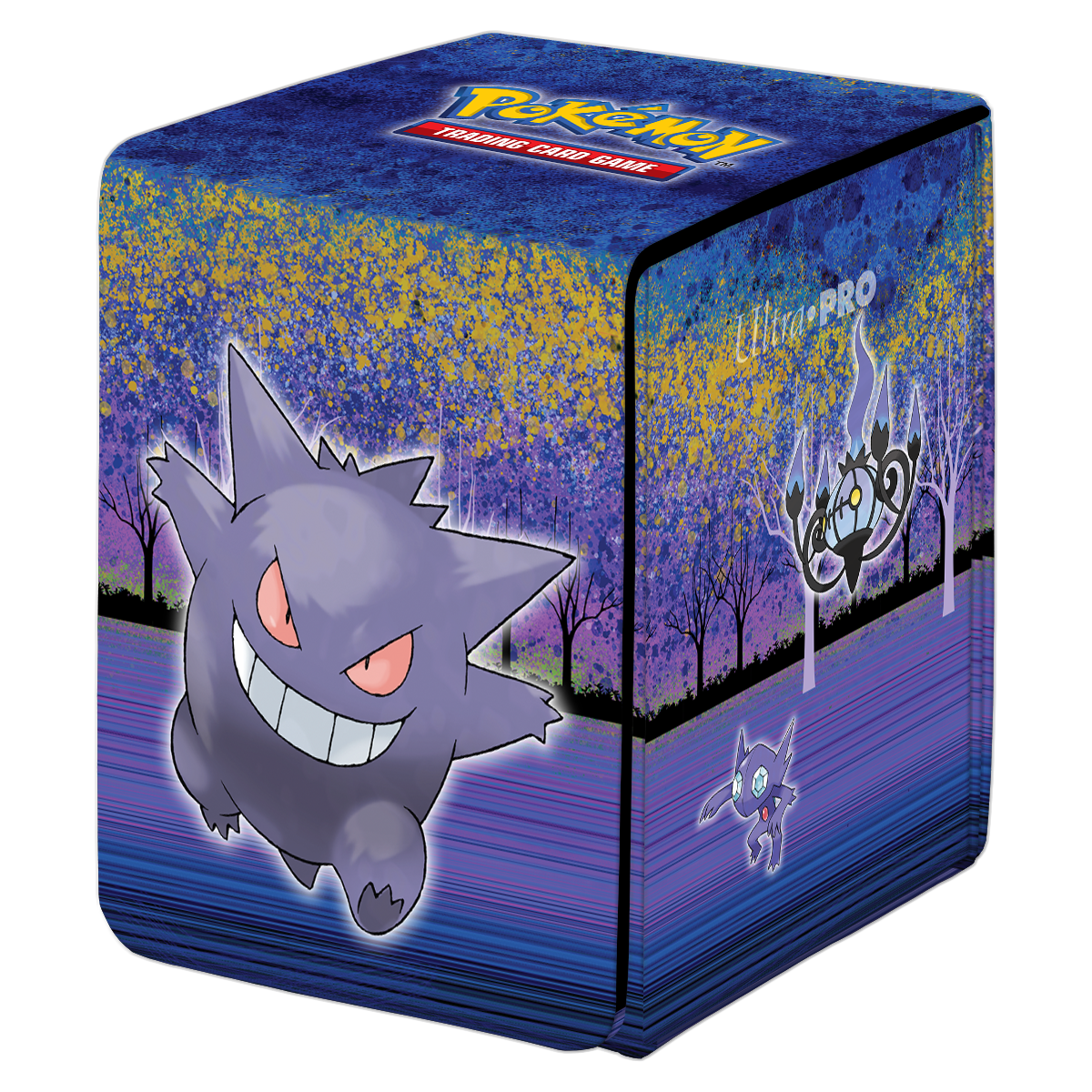 ultra-pro-gallery-series-haunted-hollow-alcove-flip-deck-box-f-r-pok-mon image 1