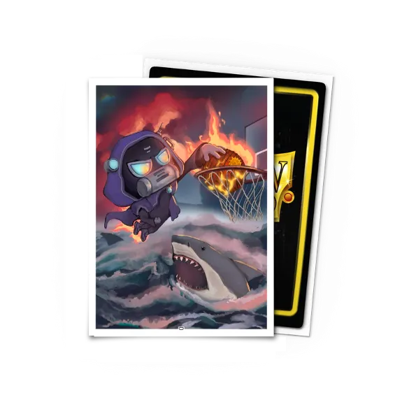 dragon-shield-trinket-mage-ballin-trinket-brushed-art-sleeves-100-standard-h-lle image 1