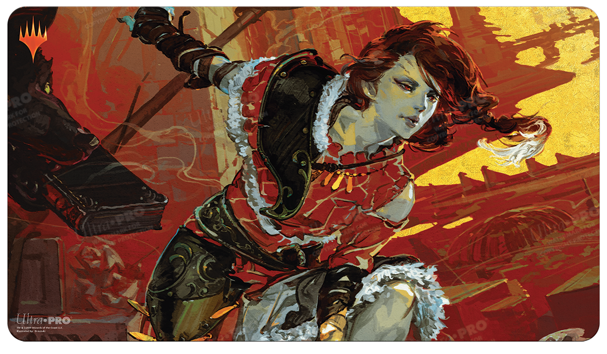 ultra-pro-magic-the-gathering-war-of-the-spark-arlinn-kord-alt-art-playmat image 1