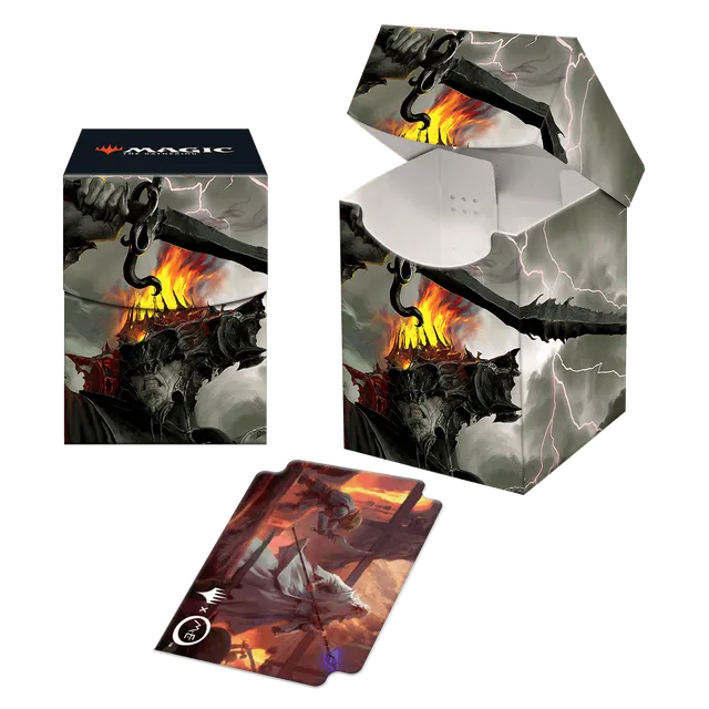 ultra-pro-the-lord-of-the-rings-tales-of-middle-earth-sauron-100-deck-box-f-r-ma image 1